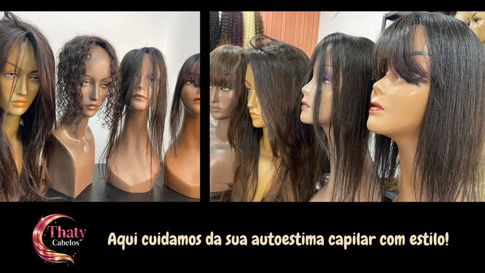 Cabelos naturais apliques de cabelos